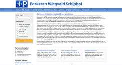 Desktop Screenshot of goedkoperparkerenschiphol.nl